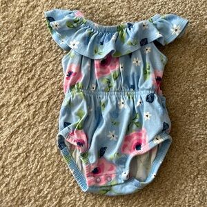 Blue romper